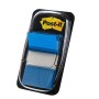 Notes Adhésives Post-it Index 680 Bleu 25 x 43 mm (36 Unités)