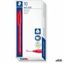 Set de Bolígrafos Staedtler Ball 4320 Rojo 1 mm (100 Unidades)