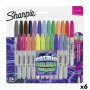 boîte de marqueurs Sharpie Cosmic Colour Multicouleur (6 Unités)