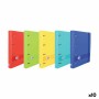 Carpeta de anillas Oxford Live & Go Multicolor A4+ (10 Unidades)