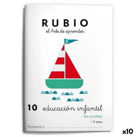 Carnet de notes sur l'éducation de la petite enfance Rubio Nº10 A5 Espagnol (10 Unités)