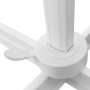 Parasol Tiber Blanc Gris clair Aluminium 300 x 300 x 250 cm LED