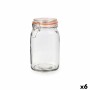 Pot en verre Quid New Canette Transparent verre (1,5L) (Pack 6x)