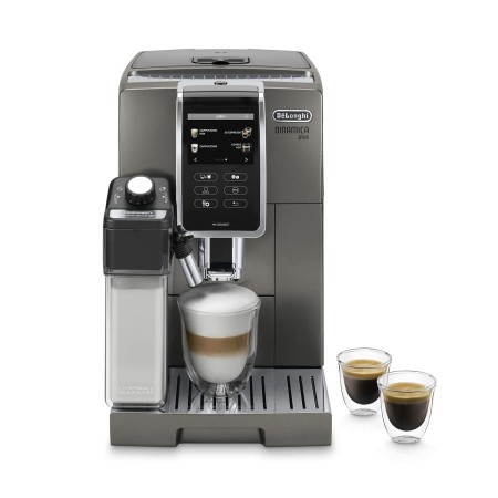 Cafetera Superautomática DeLonghi Style DINAMICA PLUS Platino 1450 W 19 bar 2 Tazas