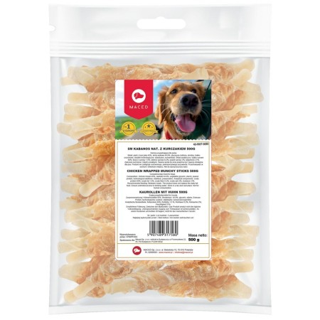 Snack pour chiens Maced Poulet 500 g