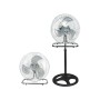 Ventilateur sur Pied Ravanson WT-7046 Noir Acier 80 W