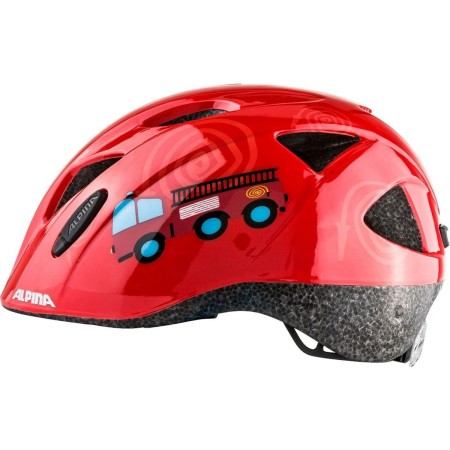 Casque de Cyclisme pour Adultes Alpina Ximo Bleu Rouge Imprimé 49-54 cm