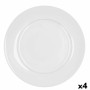 Assiette plate Bidasoa Glacial Céramique Blanc (30 cm) (Pack 4x)