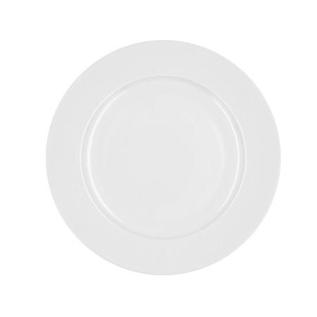 Assiette plate Bidasoa Glacial Céramique Blanc (25 cm) (Pack 6x)