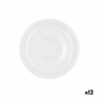 Assiette Bidasoa Glacial 100-180 ml Café Céramique Blanc (Pack 12x)