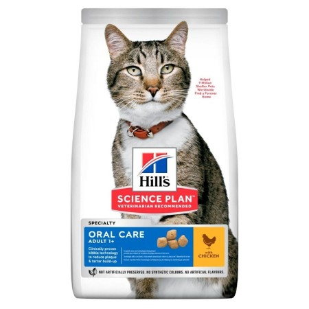 Aliments pour chat Hill's SP Adult Oral Care Poulet 1,5 Kg Adultes