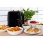 Friteuse à Air Eldom FR35 Noir Gris 1300 W 3,5 L