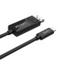 Câble USB-C vers DisplayPort Unitek V1146A Noir 1,8 m