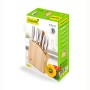 Juego de Cuchillos de Cocina y Soporte Feel Maestro MR-1411 Madera