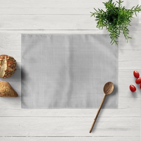 Set de table Belum Gris 50 x 40 cm Lisse 2 Unités