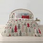 Housse de Couette Decolores Merry Christmas 31 Multicouleur 200 x 200 cm