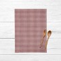 Ensemble de Chiffons Belum Bordeaux 45 x 70 cm Carreaux