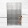 Ensemble de Chiffons Belum Noir 45 x 70 cm Carreaux