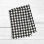 Ensemble de Chiffons Belum Noir 45 x 70 cm Carreaux