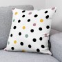 Housse de coussin Decolores Cuzco Blanc 50 x 50 cm Pois