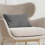 Housse de coussin Decolores Gris foncé 30 x 50 cm