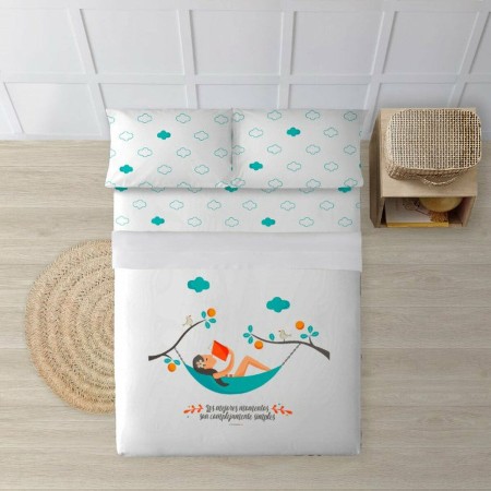 Jeu de draps Decolores Hamaca Multicouleur 260 x 270 cm