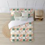 Housse de Couette Decolores Chloe 4 Multicouleur 155 x 220 cm