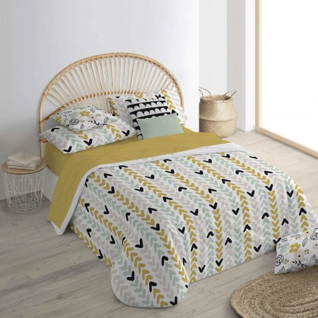 Housse de Couette Decolores Tokyo Multicouleur 200 x 200 cm