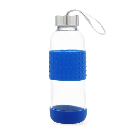 Bouteille d'eau Quid Verre Bleu verre (0,4 L)