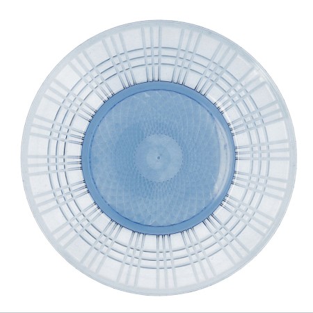 Assiette plate Quid Viba Bleu Plastique (26 cm) (Pack 12x)