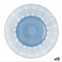 Assiette plate Quid Viba Bleu Plastique (26 cm) (Pack 12x)