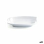 Assiette Quid Gastro Fun Petit Céramique Blanc (15,5 x 10 cm) (Pack 12x)