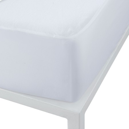 Protecteur de matelas Alexandra House Living Blanc Lit 1 persone 90 x 200 cm 90 x 1 x 200 cm