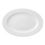 Assiette plate Ariane Céramique Blanc