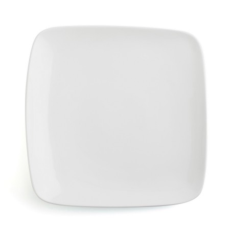 Assiette plate Ariane Céramique Blanc