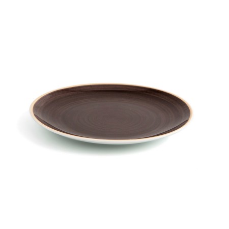 Assiette plate Ariane Céramique Marron (Ø 21 cm)