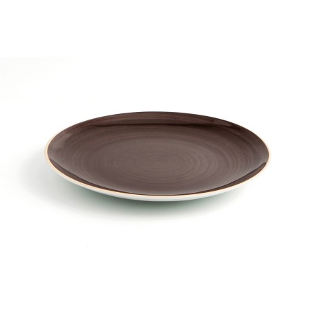 Assiette plate Ariane Céramique Marron (Ø 27 cm)