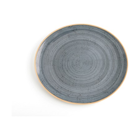 Assiette plate Ariane Céramique Bleu