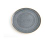 Assiette plate Ariane Céramique Bleu