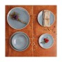 Assiette plate Ariane Céramique Bleu