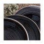 Assiette plate Ariane Céramique Marron (Ø 26 cm)