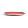 Assiette plate Ariane Céramique Rouge (Ø 21 cm)