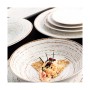 Assiette plate Ariane Céramique Bicolore (Ø 18 cm)