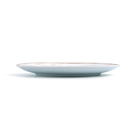 Assiette plate Ariane Céramique Bicolore (24 cm)