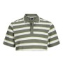 Polo de Manga Corta Hombre Jack & Jones JCOHASS AOP 12254958 Verde