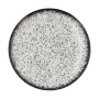 Assiette plate Ariane Céramique Noir (Ø 24 cm)