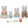 Accesorios para casa de Muñecas Sylvanian Families 5738 Latte Cat Family