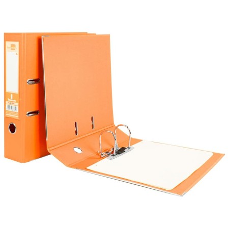 Reliure à anneaux Liderpapel AZ68 Orange A4 (1 Unité)