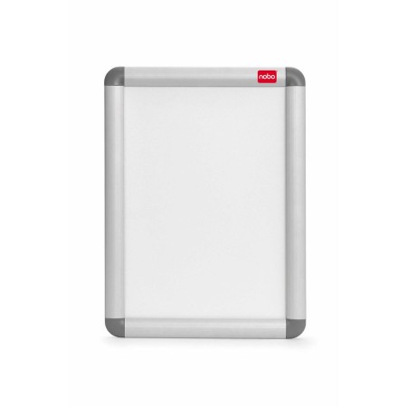 Cadre d'affichage Nobo 1902214 Blanc Gris Aluminium A4