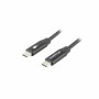 Câble USB C Lanberg CA-CMCM-40CU-0010-BK 1 m Noir